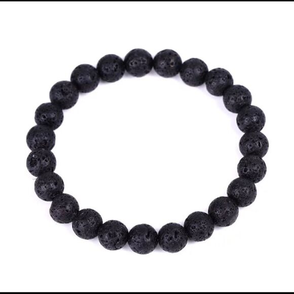 Set of (3) Lava Rock Essential Oil Diffuser Bracelets - Picture 13 of 14